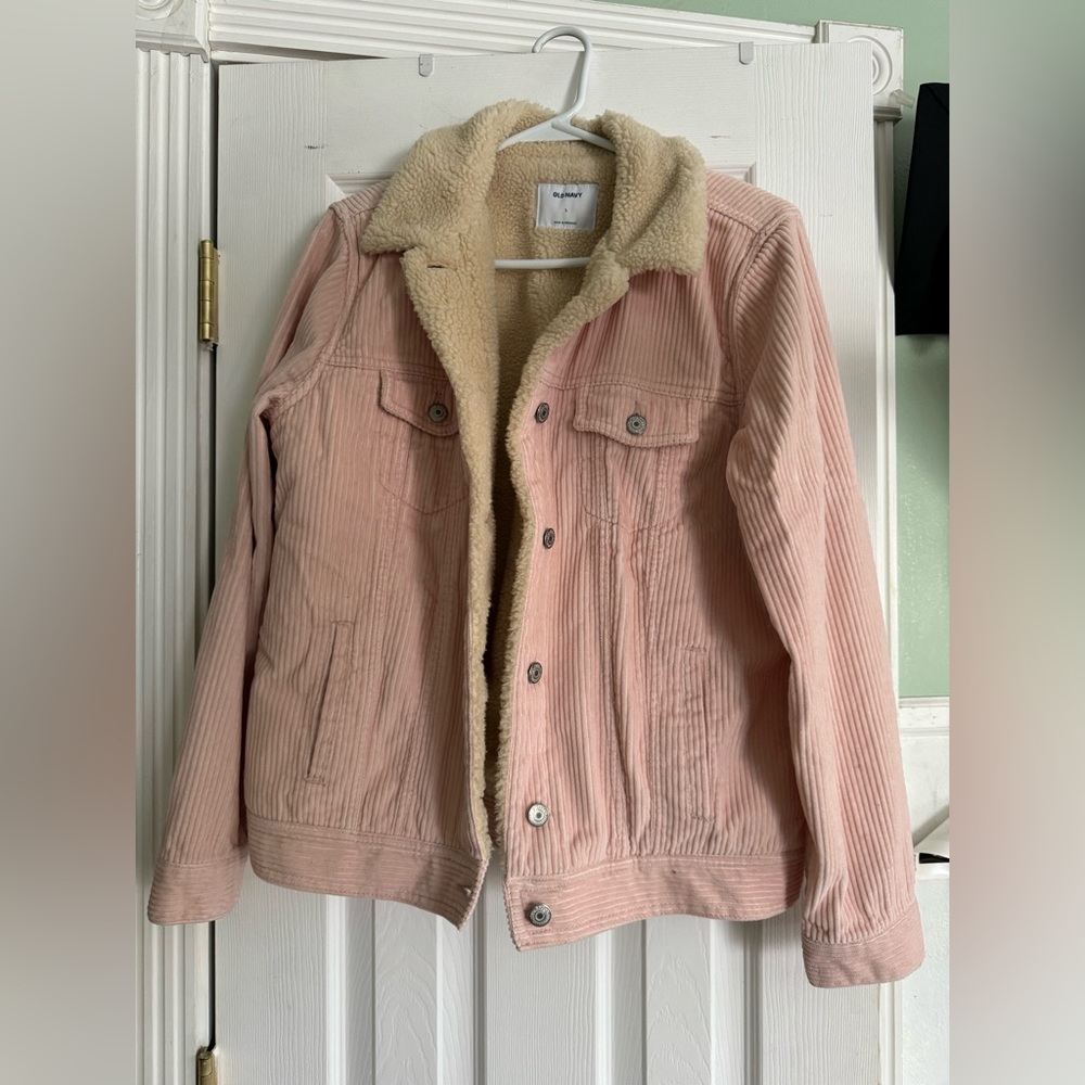 NWT Old Navy corduroy sherpa jacket